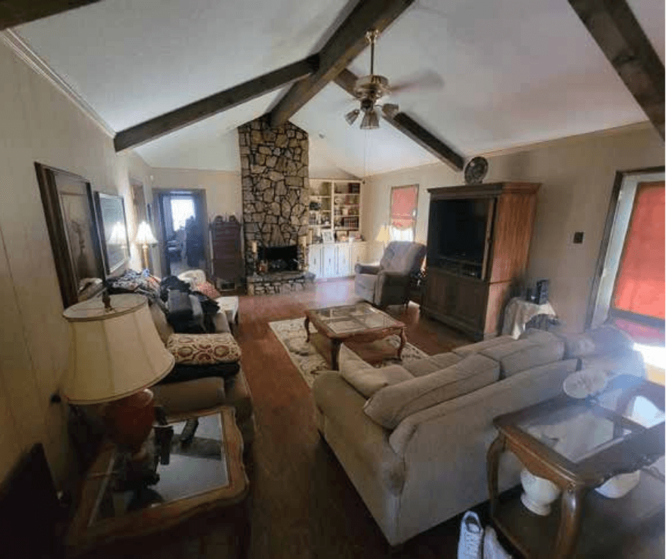 Exterior view of a house